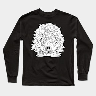 The Lamb and the Wolf Illustration Long Sleeve T-Shirt